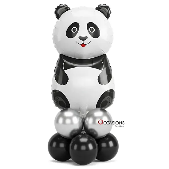 Panda Balloons Centerpiece