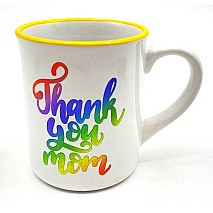 Thank You Mom Colored Mug