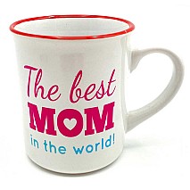 Best Mom in the World White Mug