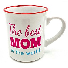 Best Mom in the World White Mug