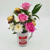 Best Mom Ever flowers & Chocolate