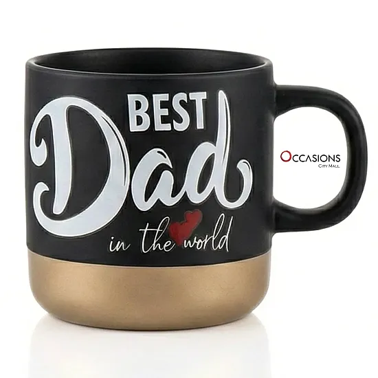 Best Dad Gold Base Mug
