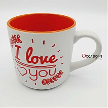 I Love You Heart Mug