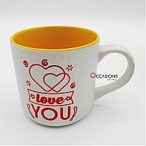 2 Hearts Love You Mug