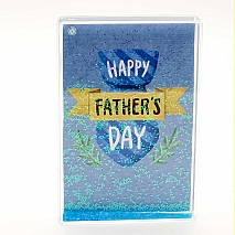 Happy Father's Day - Glitter Frame