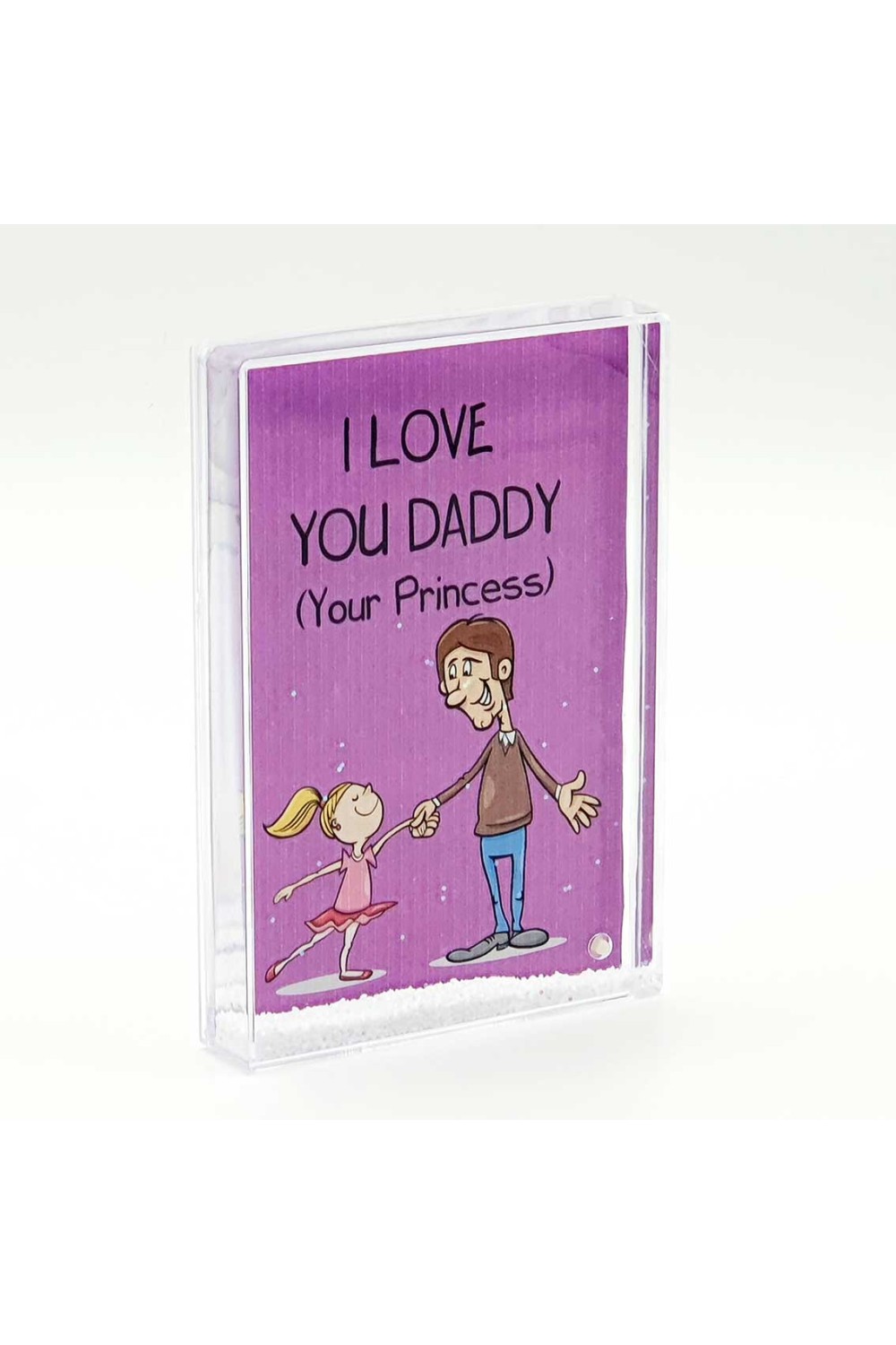 I Love You Daddy - Glitter Frame (Small)