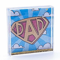 Dad - Glitter Frame