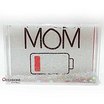 Mom - Glitter Frame (9.5x6cm)