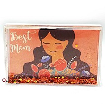 Best Mom - Glitter Frame (9.5x6cm)