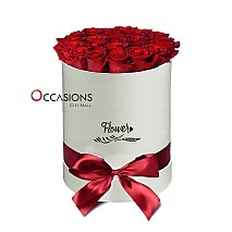 Roses White Box