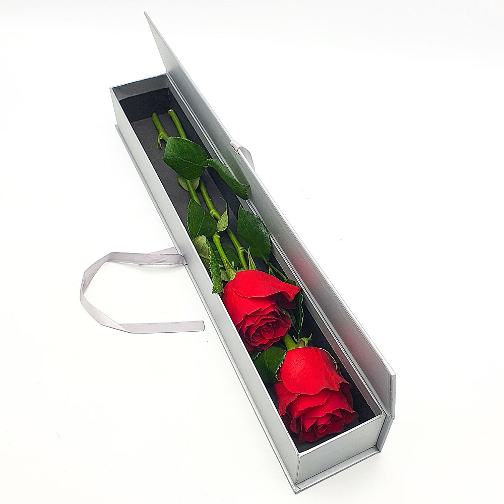 Two Classy Red Roses