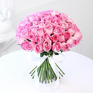 50 Pink Roses 