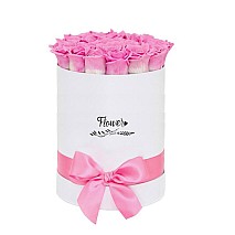 Pink Roses white box
