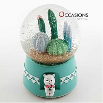 Cactus Snow Globe