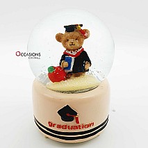 Graduation Snow Globe (with Light)