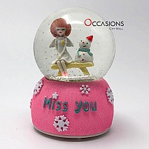 Miss You  Snow Globe (with Light) 2