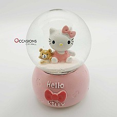 Hello Kitty Snow Globe (with light)