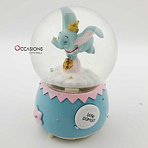 Little Dumbo Snow Globe (with light)