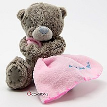 Blanket Teddy - Pink