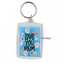Love you Mom Keychain