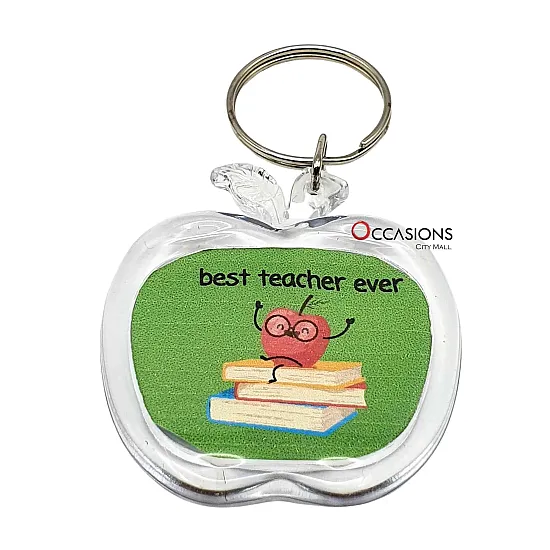 Best Teacher Ever Keychain