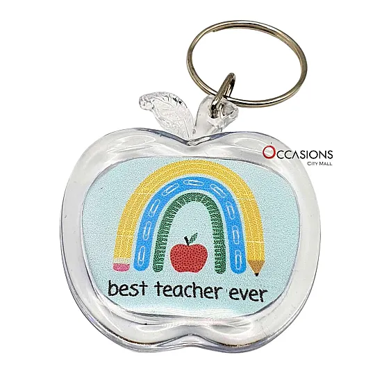 Best Teacher Ever Keychain – 2