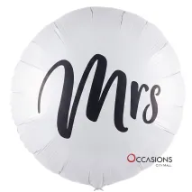 Mrs White Balloon