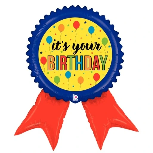 It's Your Birthday Badge Balloon