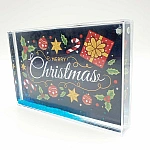 Merry Christmas – Glitter Frame (15.5×10.5cm)