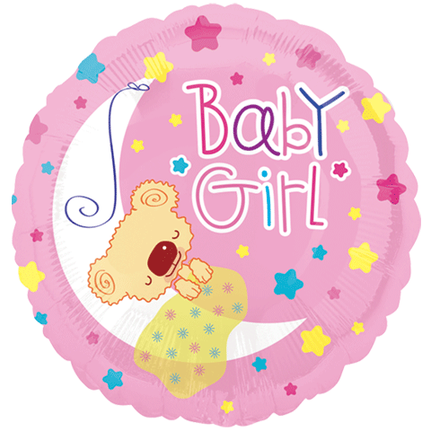 Baby Girl Koala Balloon